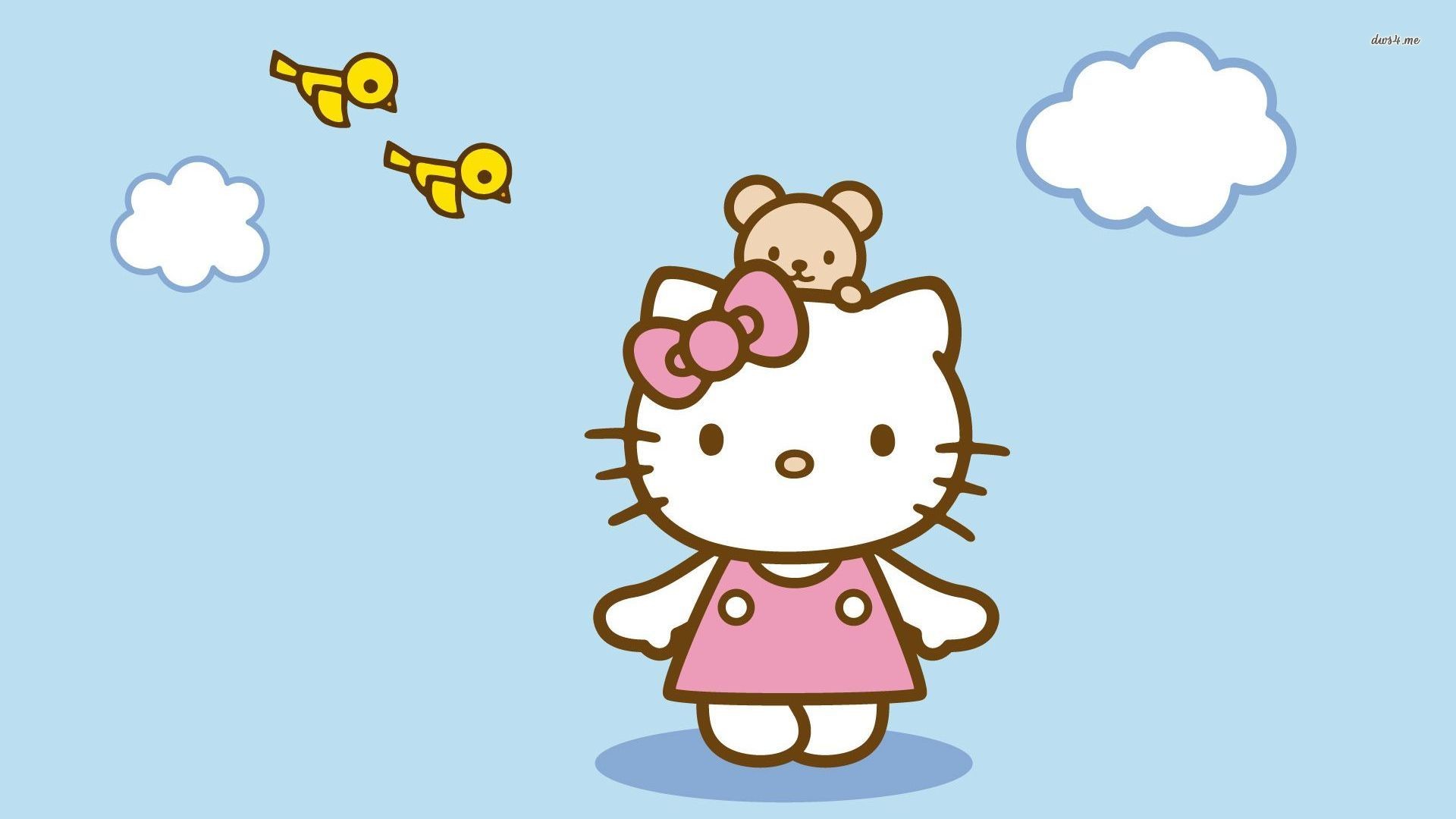 Hello Kitty HD Background Image