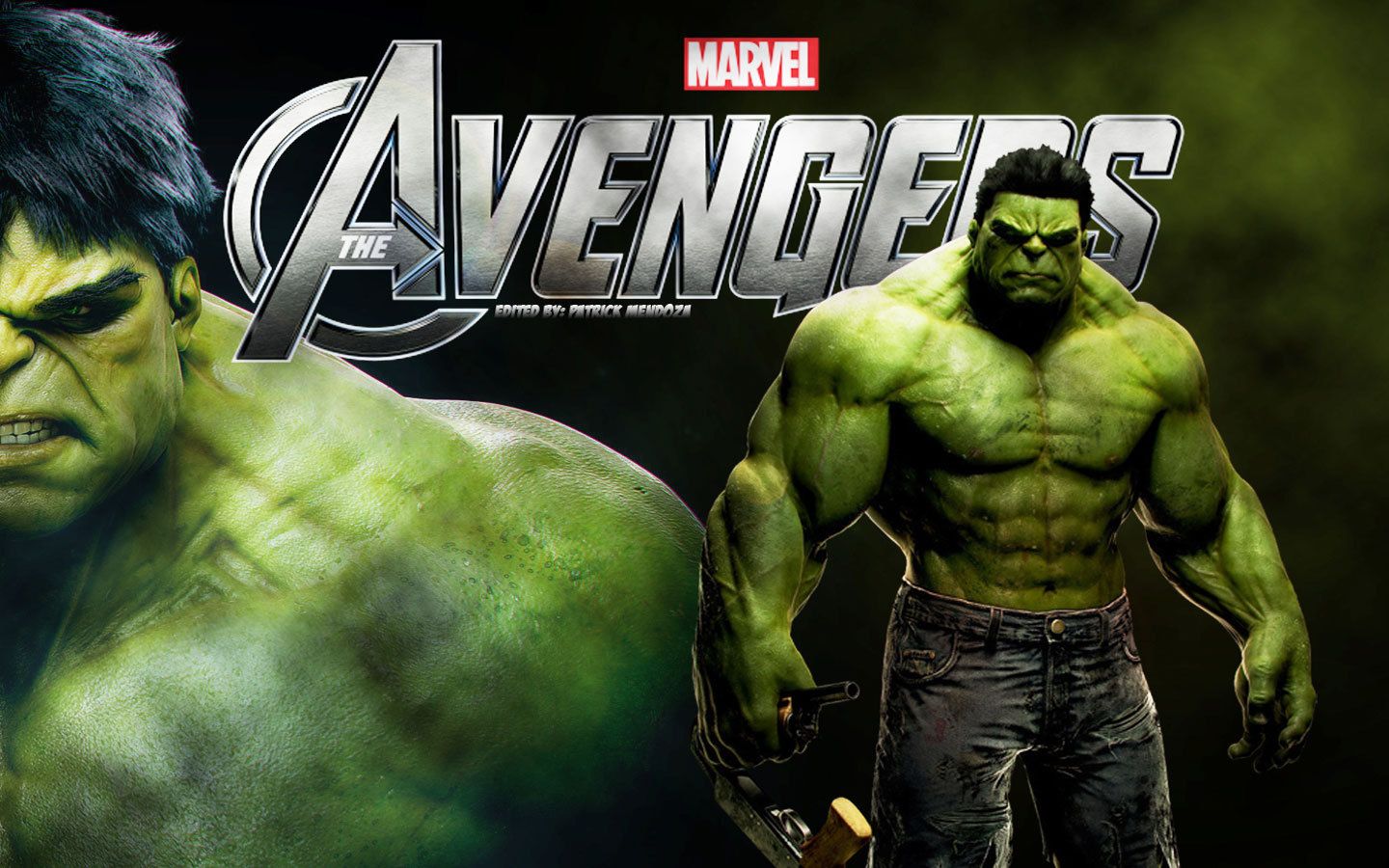 Kasci On Hulk Avengers Wallpaper