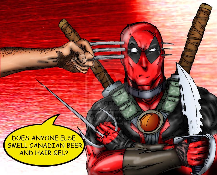 Deadpool Vs Wolverine By Madcrazyspider