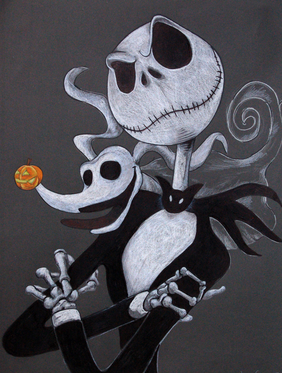 Jack Skellington Pumpkin King By Mansfieldartguy