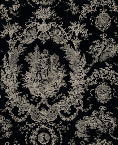 Cameo Toile Pattern Bc1581471 Name Wallpaper