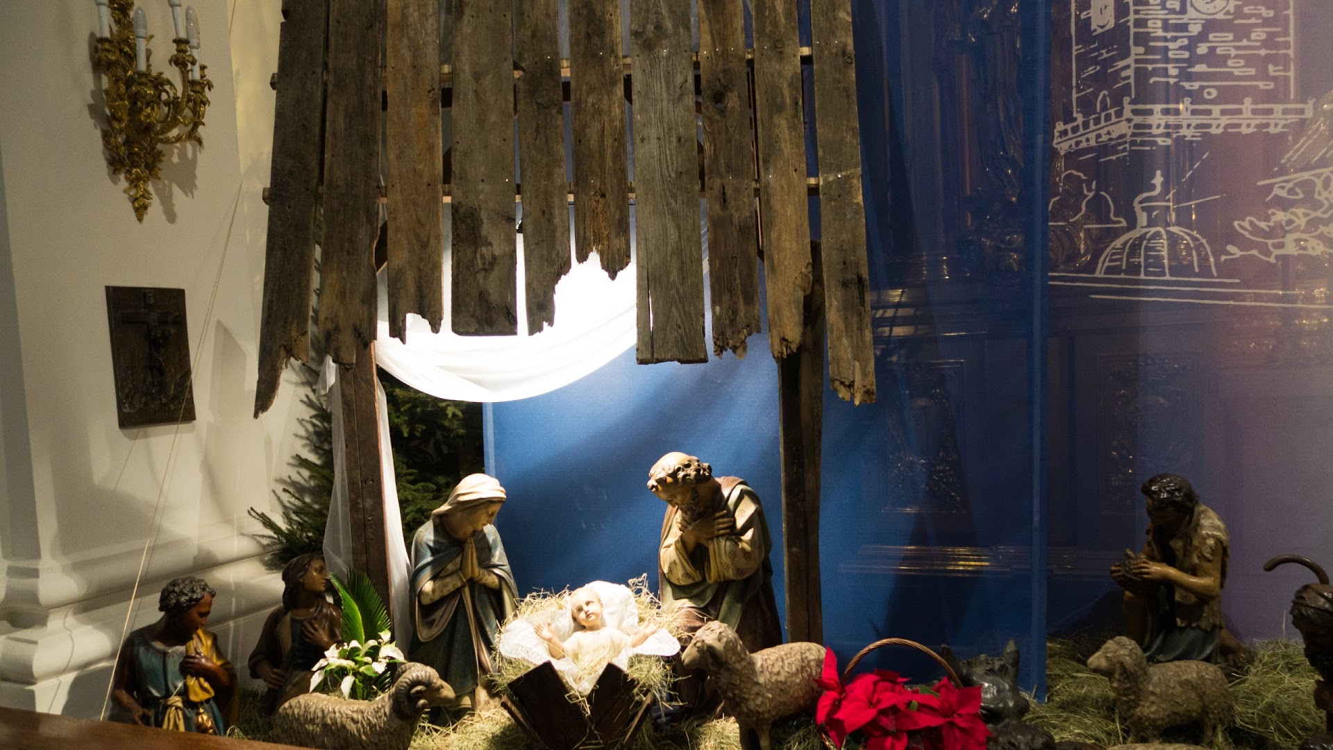 Nativity Scene Wallpaper HD