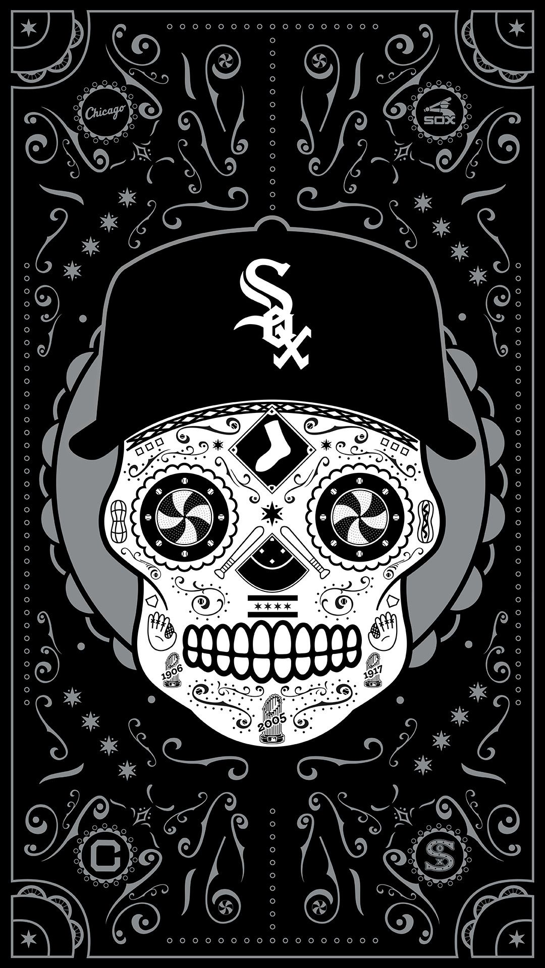 Chicago White Sox iPhone Wallpaper Top