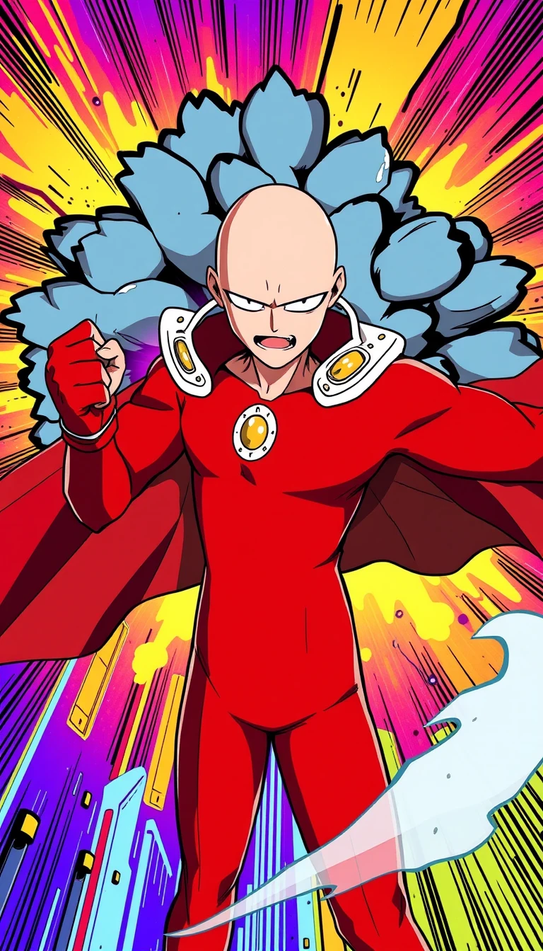 One Punch Man Phone Wallpaper