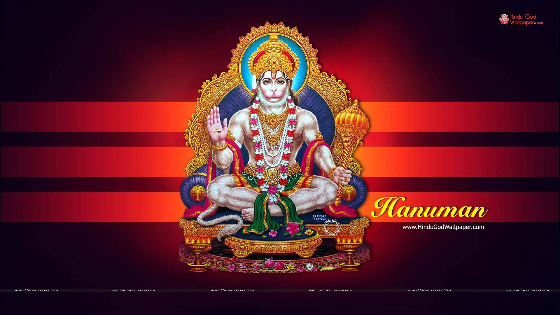 Angry Hanuman Wallpaper