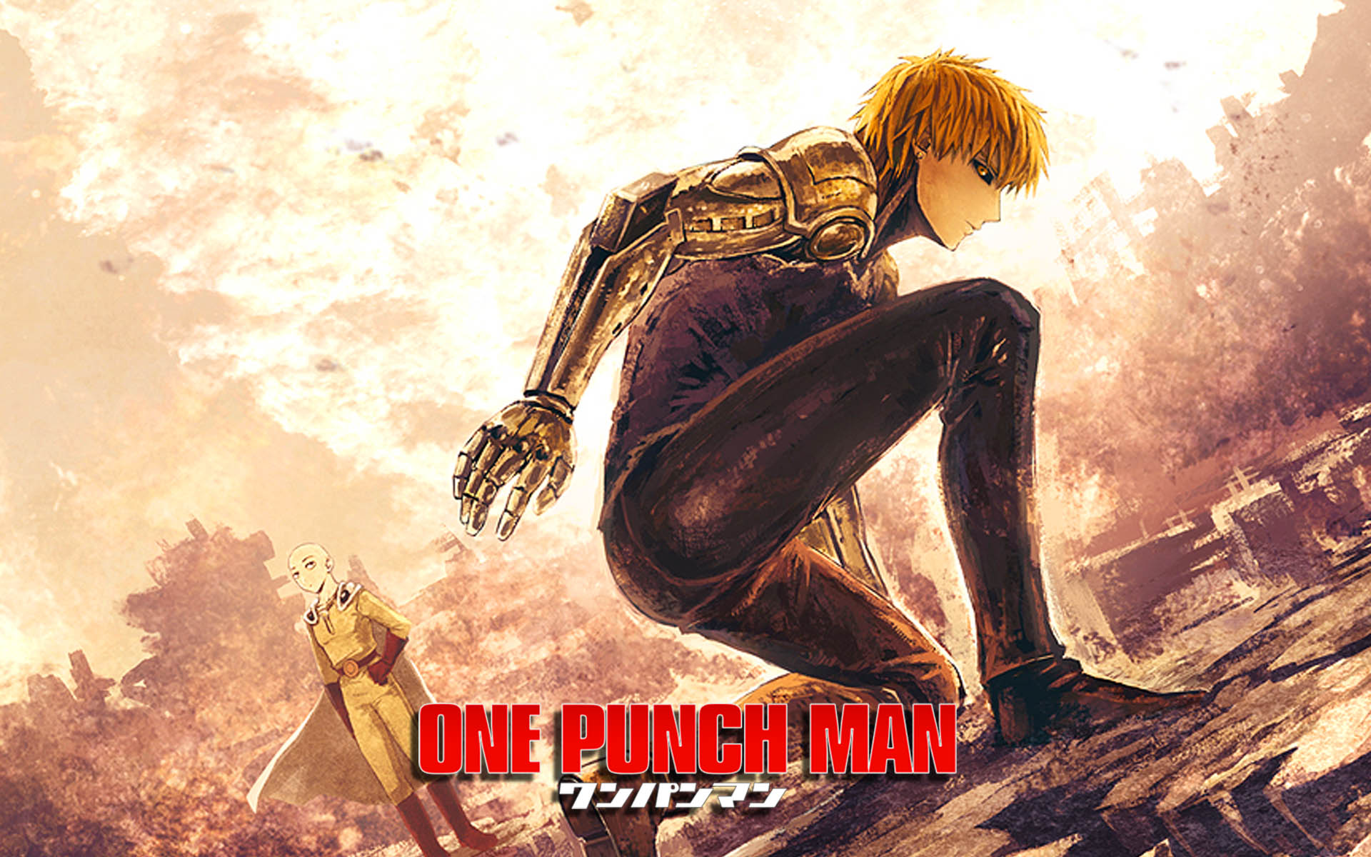 One Punch Man Genos HD Wallpaper Is This