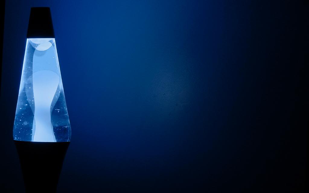Blue Lava Lamp Wallpaper Background Theme Desktop