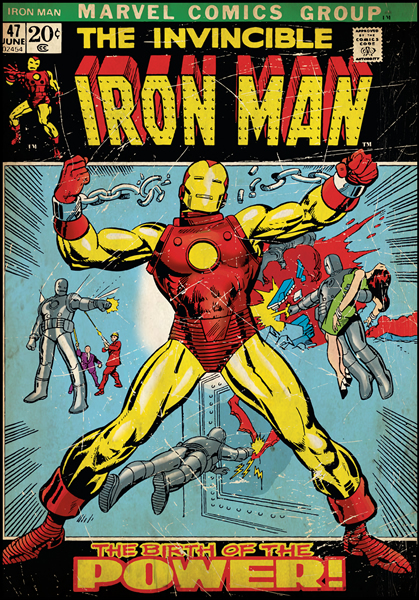The Invincible Iron Man Originally Published In