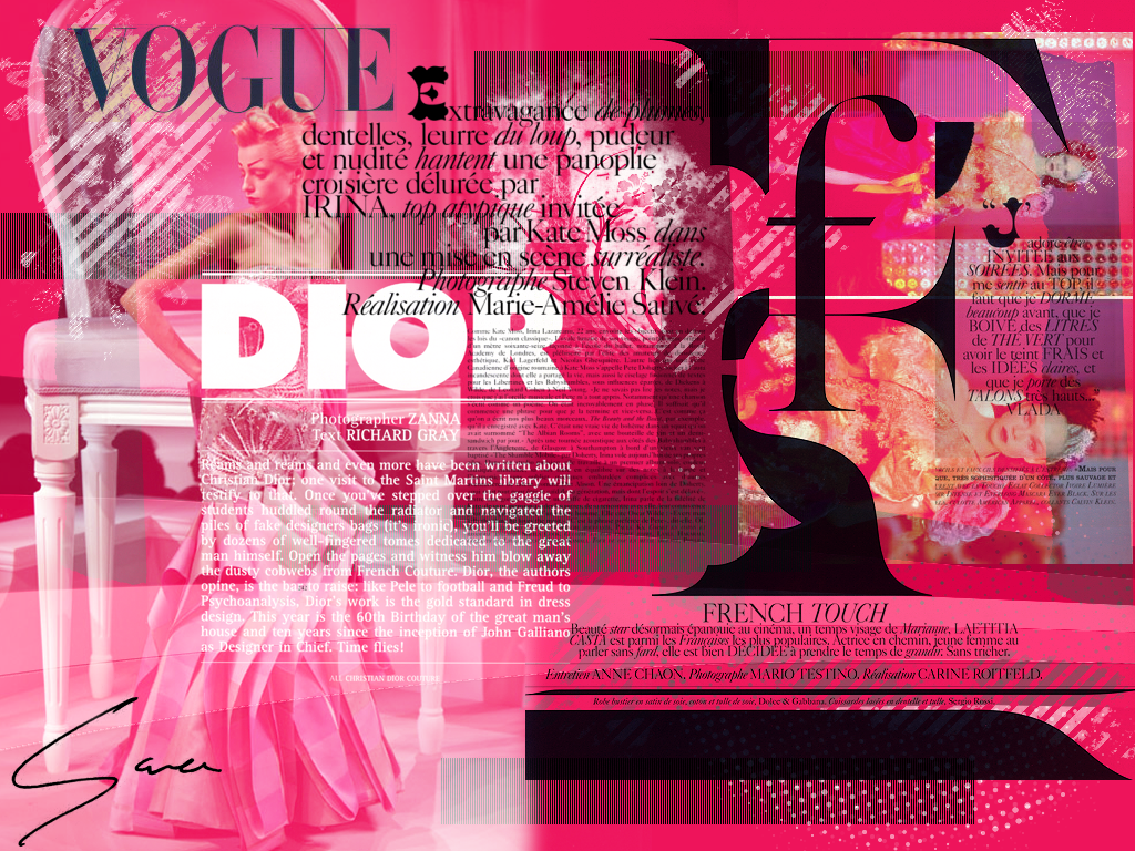 Pink Fashion Wallpaper L t d fashion wallpaper by asd