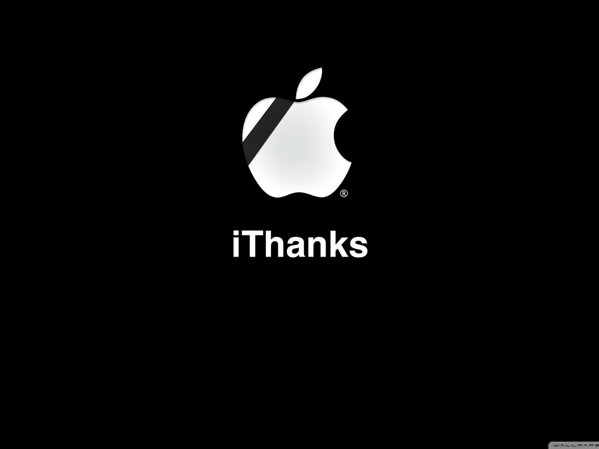 HD Wallpaper Ithanks Think Different Apple Mac Desktop By