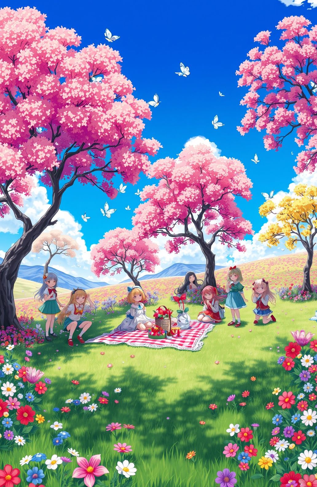 Gacha Life Spring Wallpaper
