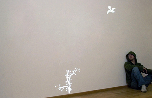 Light Emitting Wallpaper By Jonas Samson Cubeme