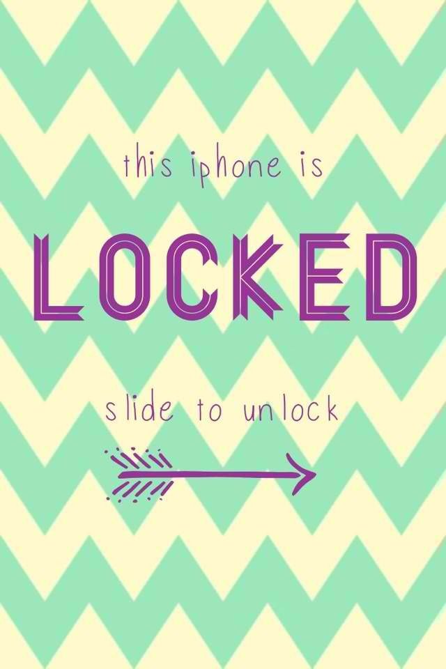 iPhone Lock Screen I Love