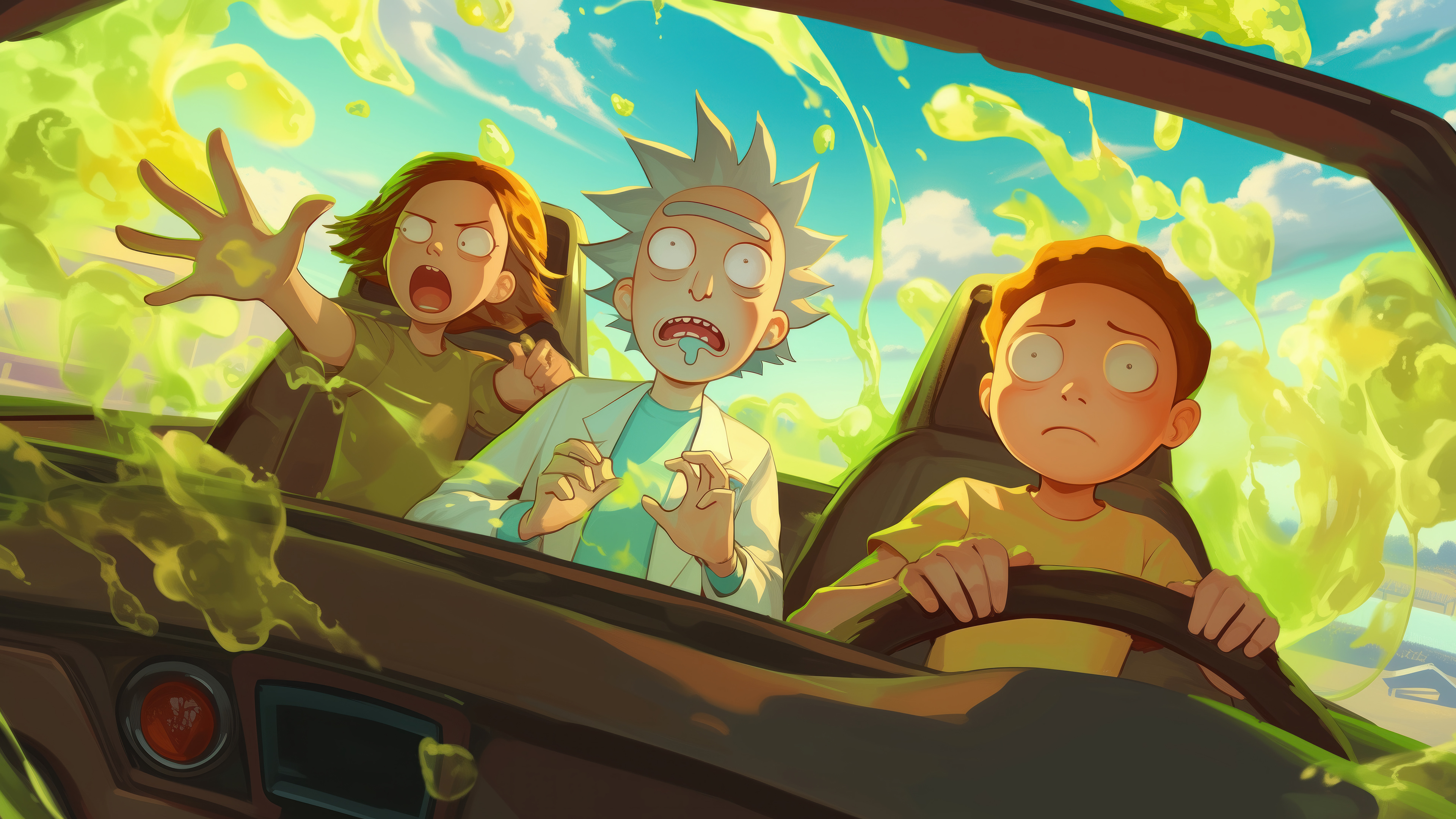Rick And Morty 4k Wallpaper