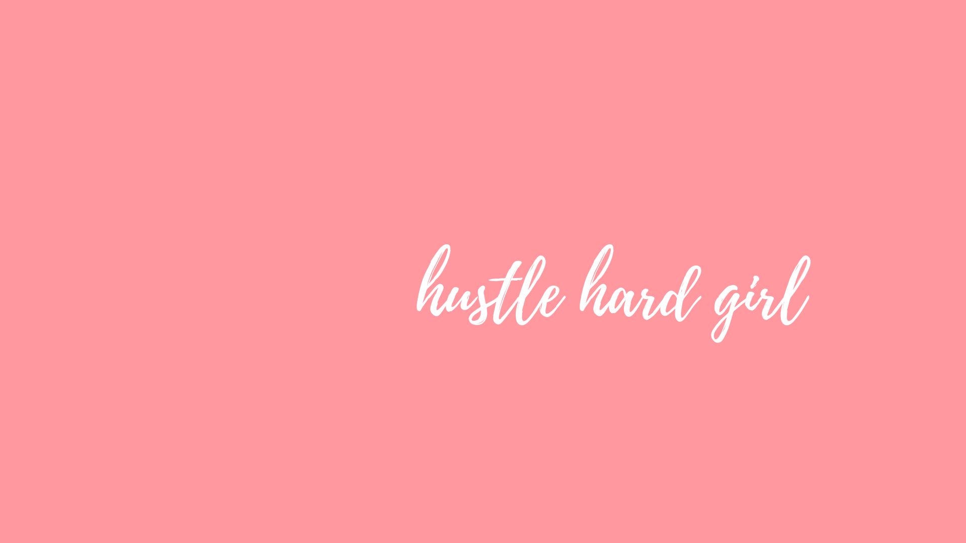 Girlboss Hustle Hard Desktop Wallpaper In Girl Boss
