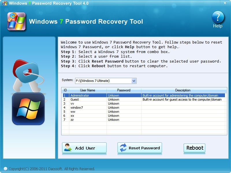Windows Password Recovery Tool Is A Useful Utility Designed For
