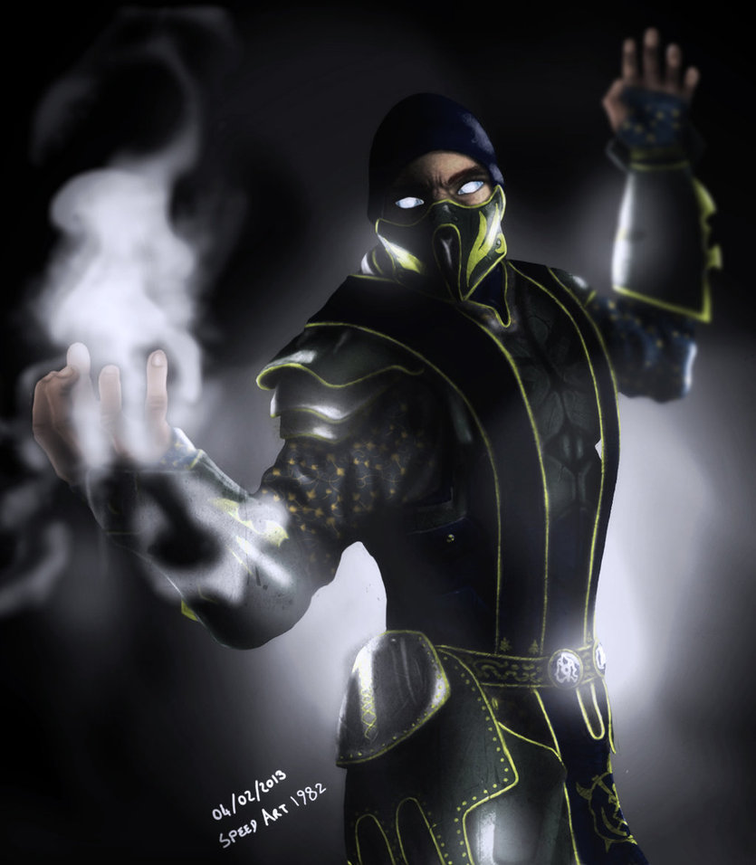Smoke Mortal Kombat By Speedart1982
