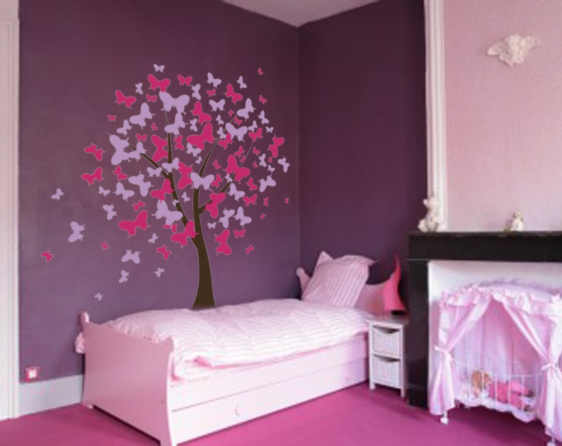 48 Butterfly Wallpaper For Girls Room On Wallpapersafari