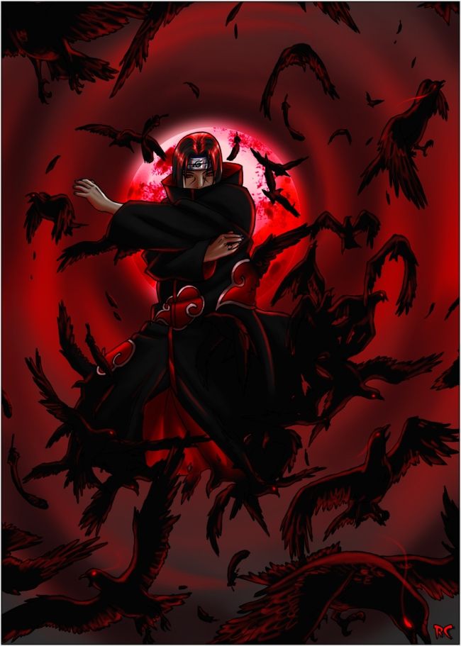 Flock of Crows   Itachi by Roggles Itachi