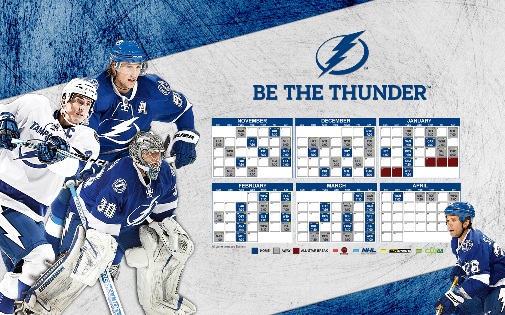 Tampa Bay Lightning images TBL 2011 12 Schedule HD wallpaper and 1680x1050