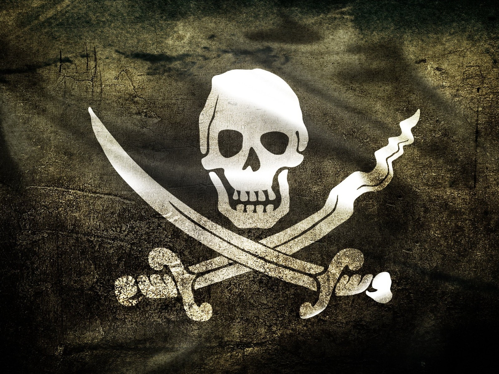 Pirate Flag Desktop Wallpaper
