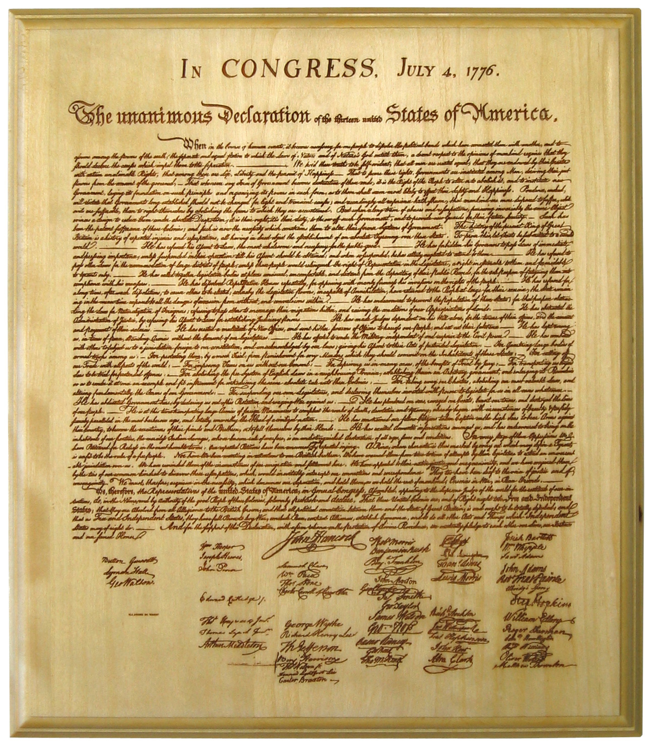 declaration of independence meaning