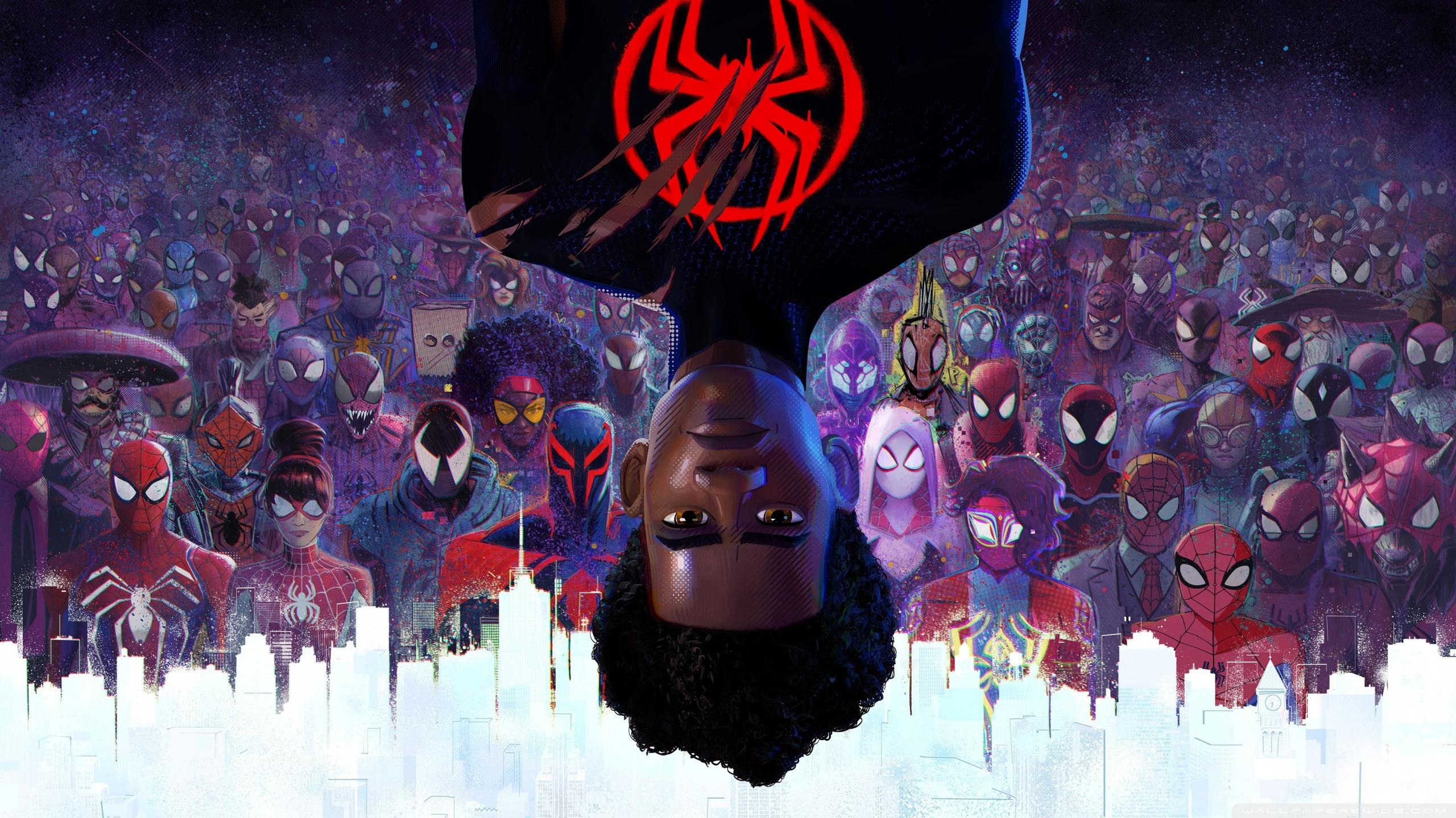 Spider Man Across the Spider Verse 2023 Movie Ultra HD Desktop