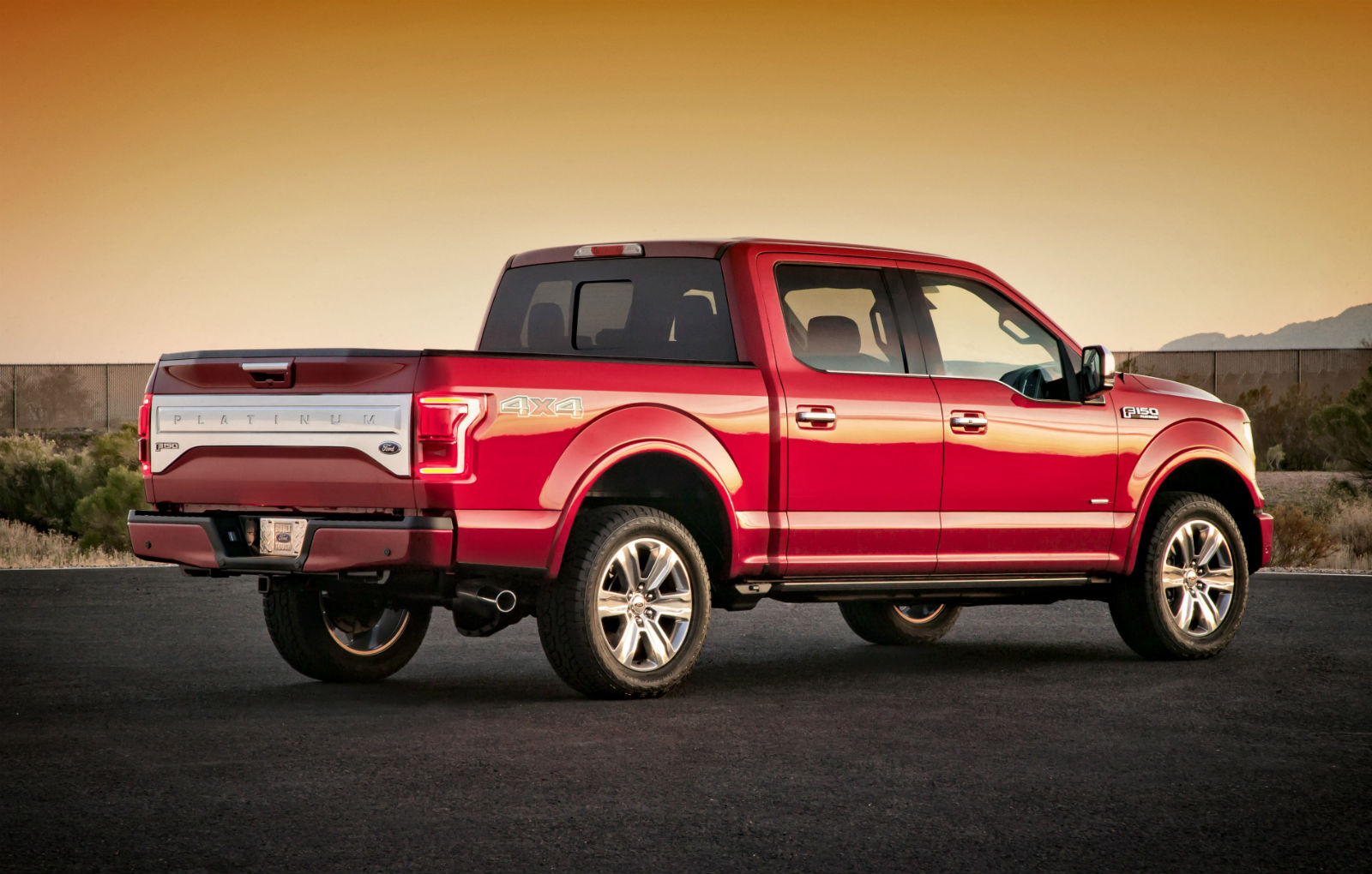 2015 Red Ford F 150 Wallpaper   HD