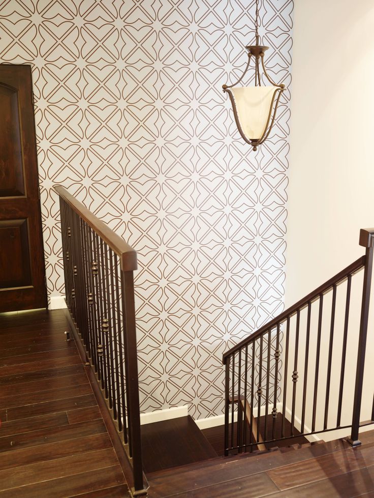 Stair wallpaper ideas 10 ways with stairwell wallpaper 