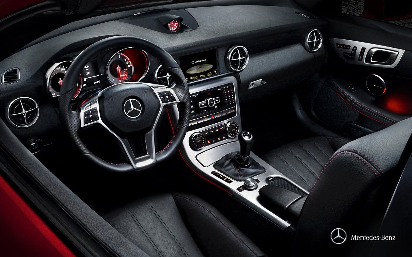 Mercedes Benz Slk Roadster Automotive Wallpaper Traffic