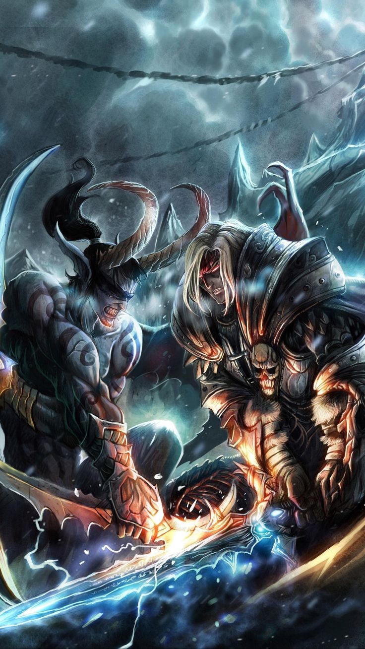 Warcraft Tft Art Wallpaper Background iPhone World Of