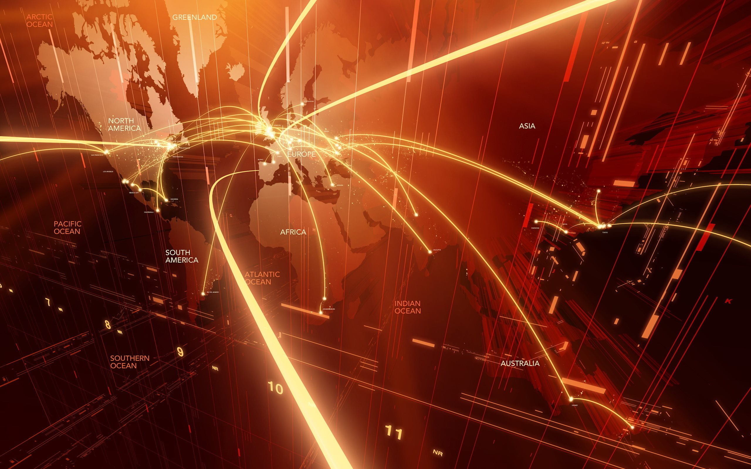 HD High Tech Background Net