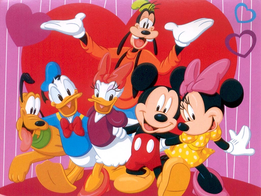 [48+] Mickey Mouse Valentine Wallpaper on WallpaperSafari