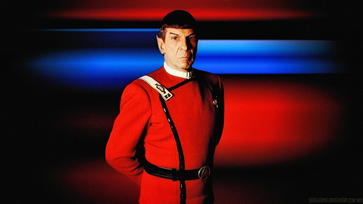 Leonard Nimoy Spock Xviii Paint By Dave Daring