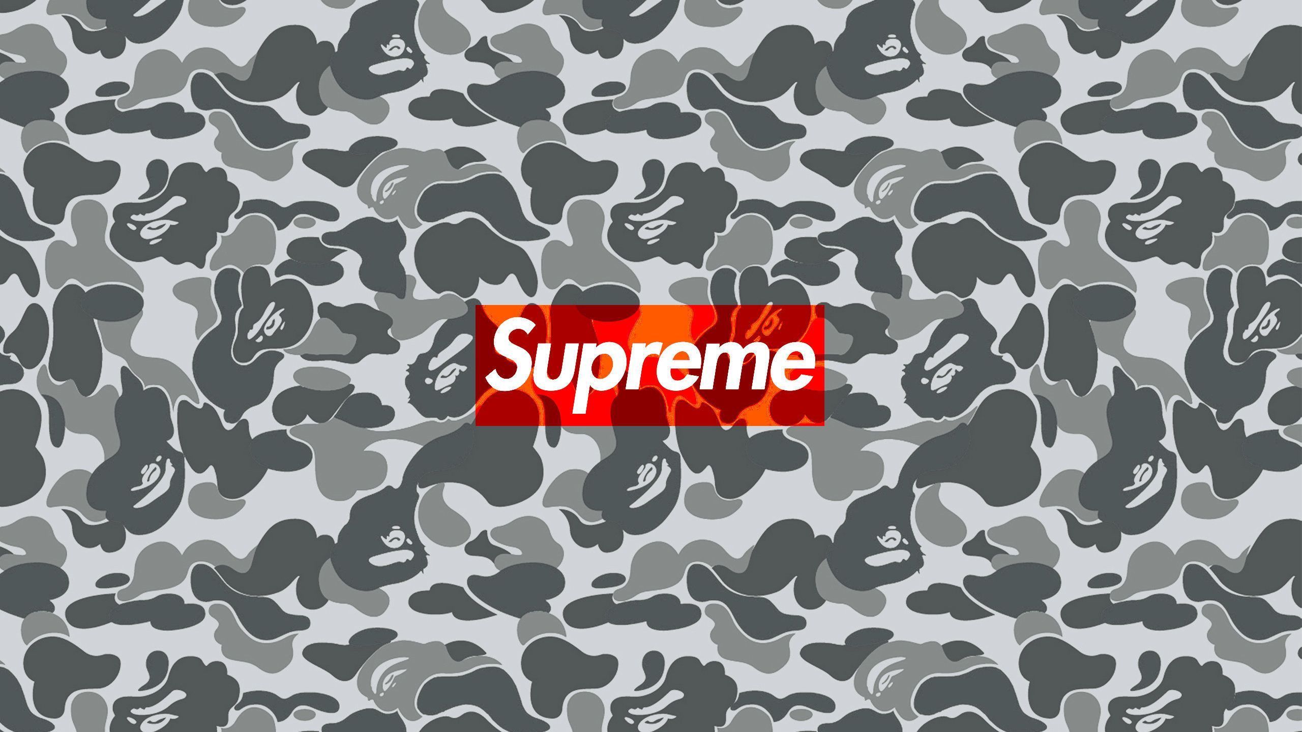 The Supreme Bape Camo Wallpaper Below For Your