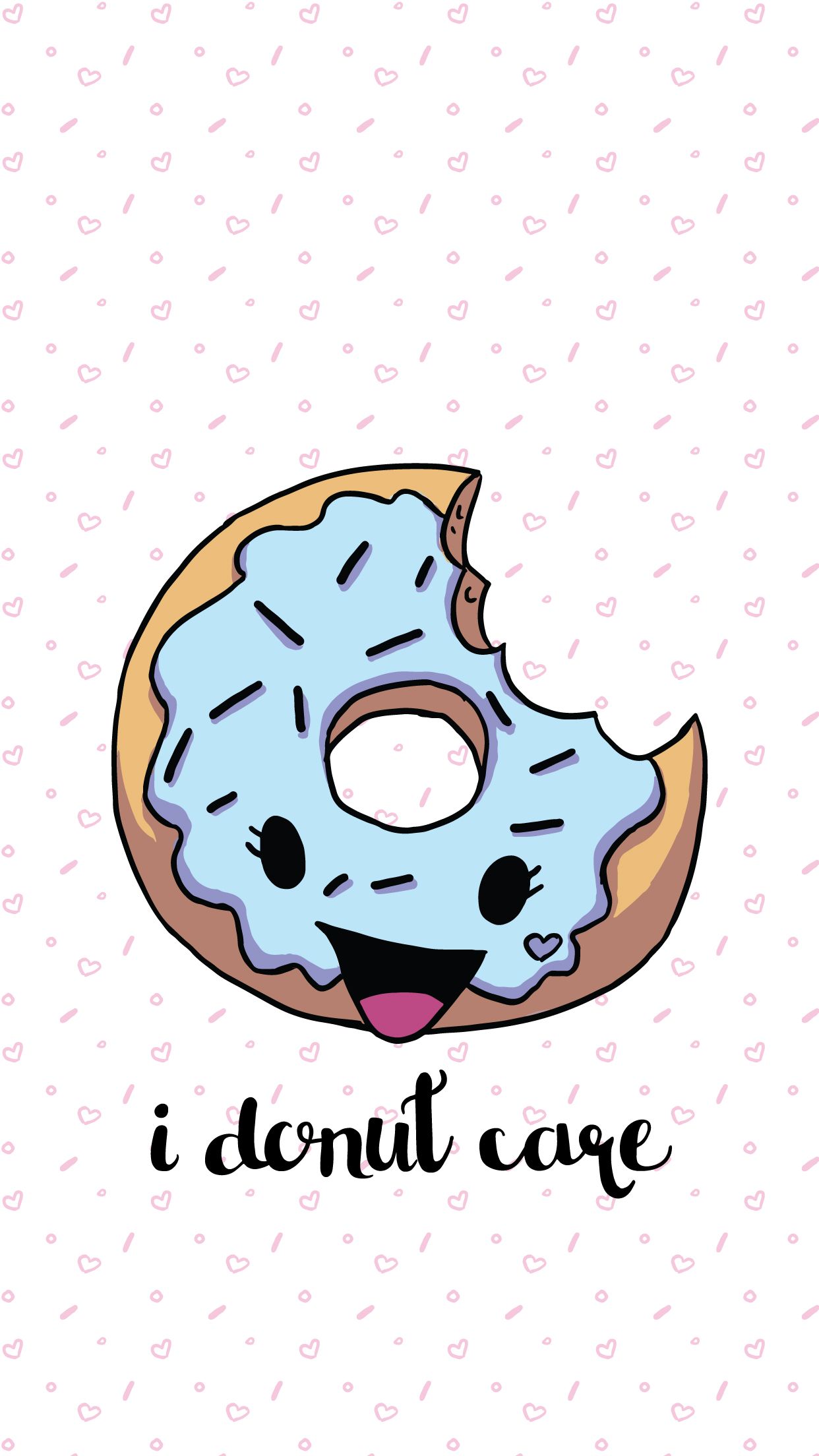 Oct I Donut Care Wallpaper Trio Donuts