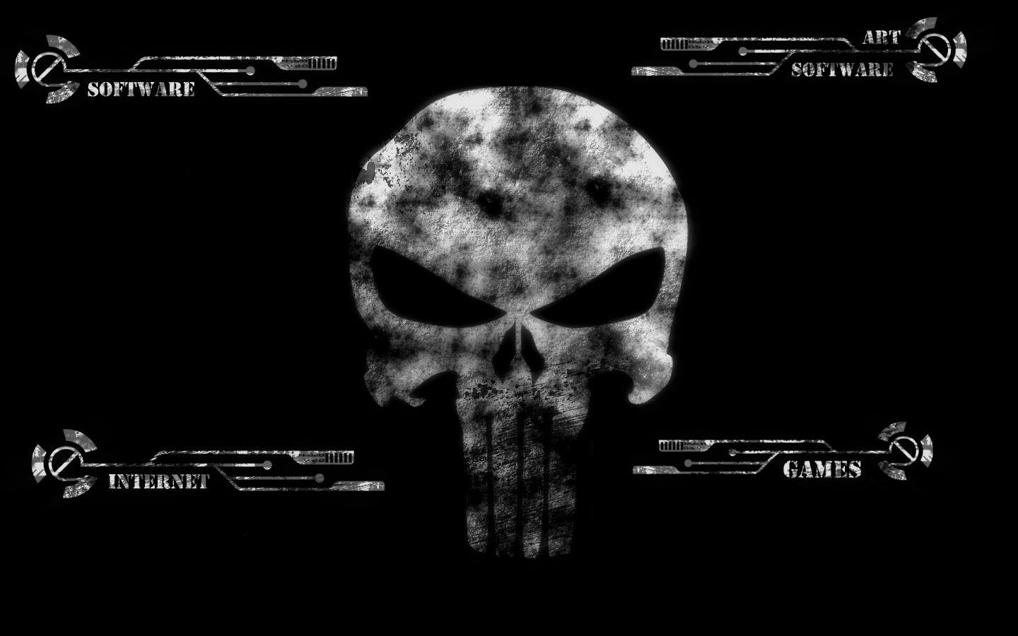 Ics Wallpaper Punisher Skull Picture
