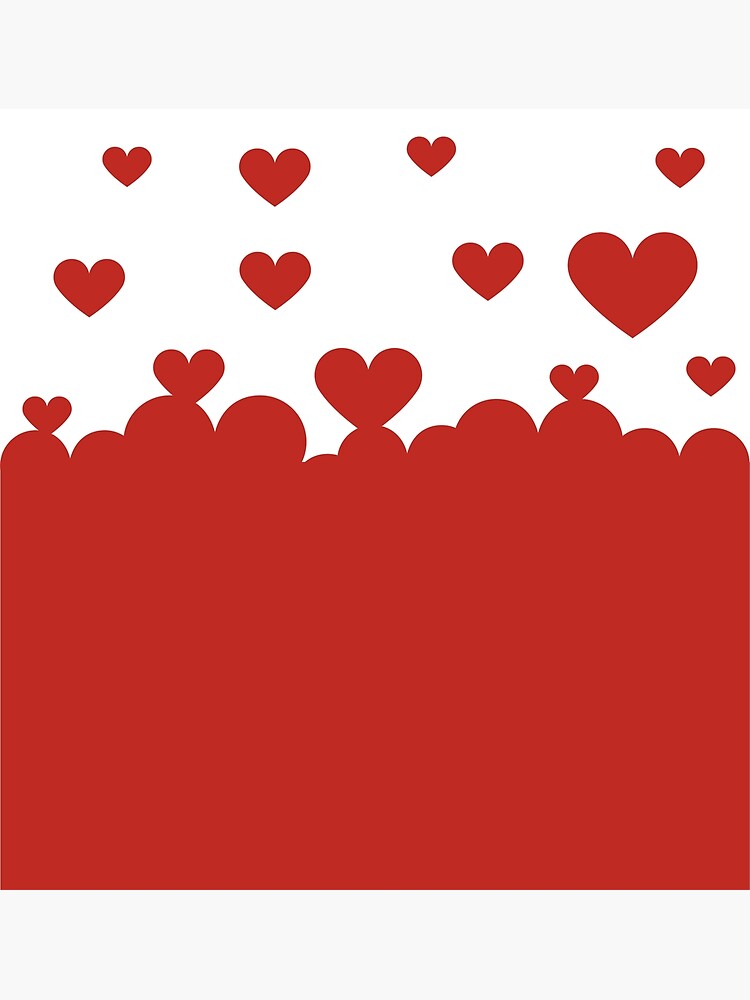 Love Heart Background Printart Decor Buyart