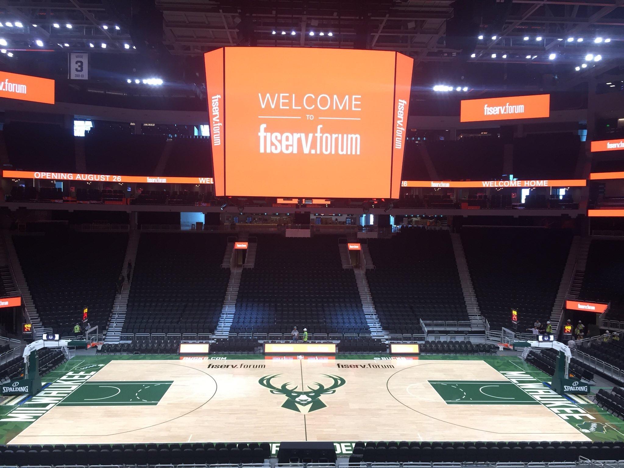 Free download Inside the Fiserv Forum milwaukee 2048x1536 for your