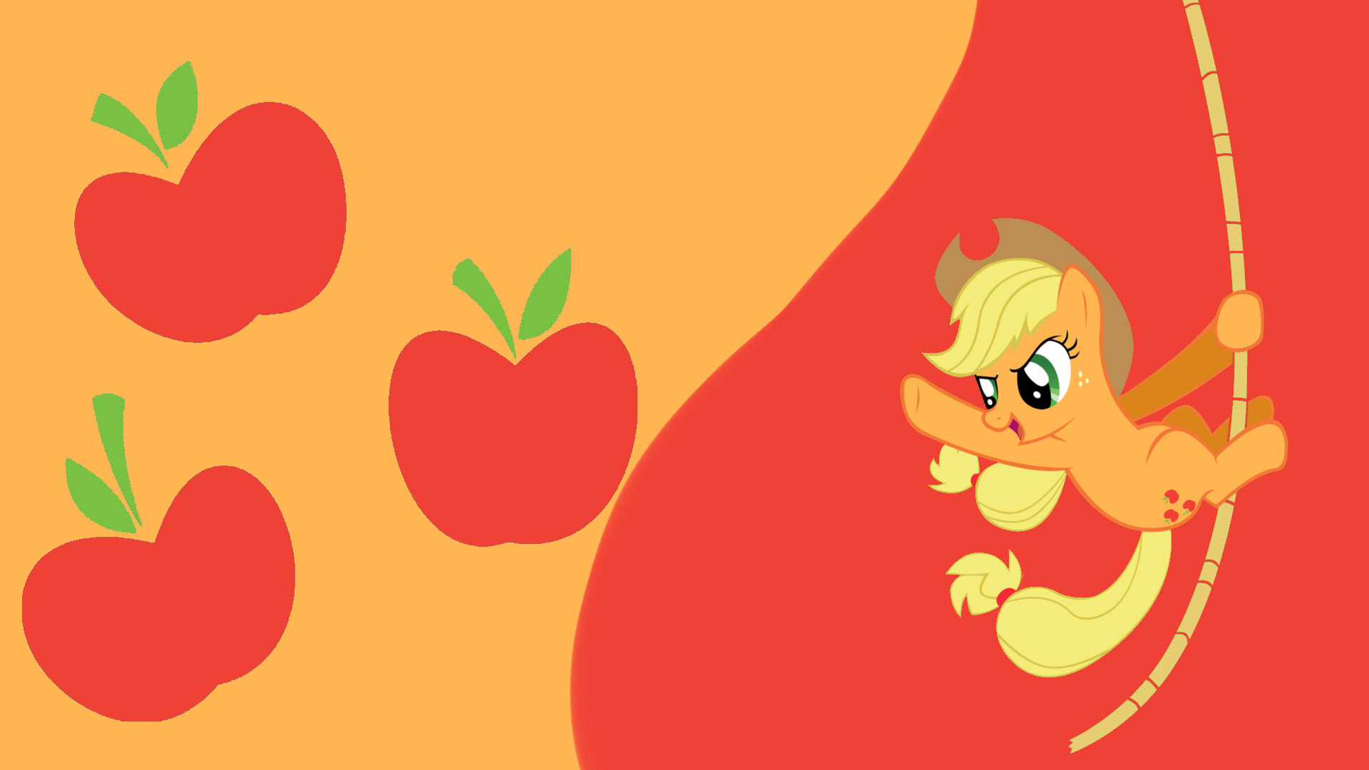 Applejack Apples Wallpaper