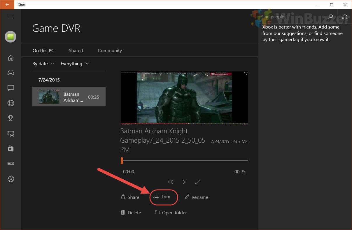 Game Dvr Windows S New Built In Screen Recorder Grabs And Cuts