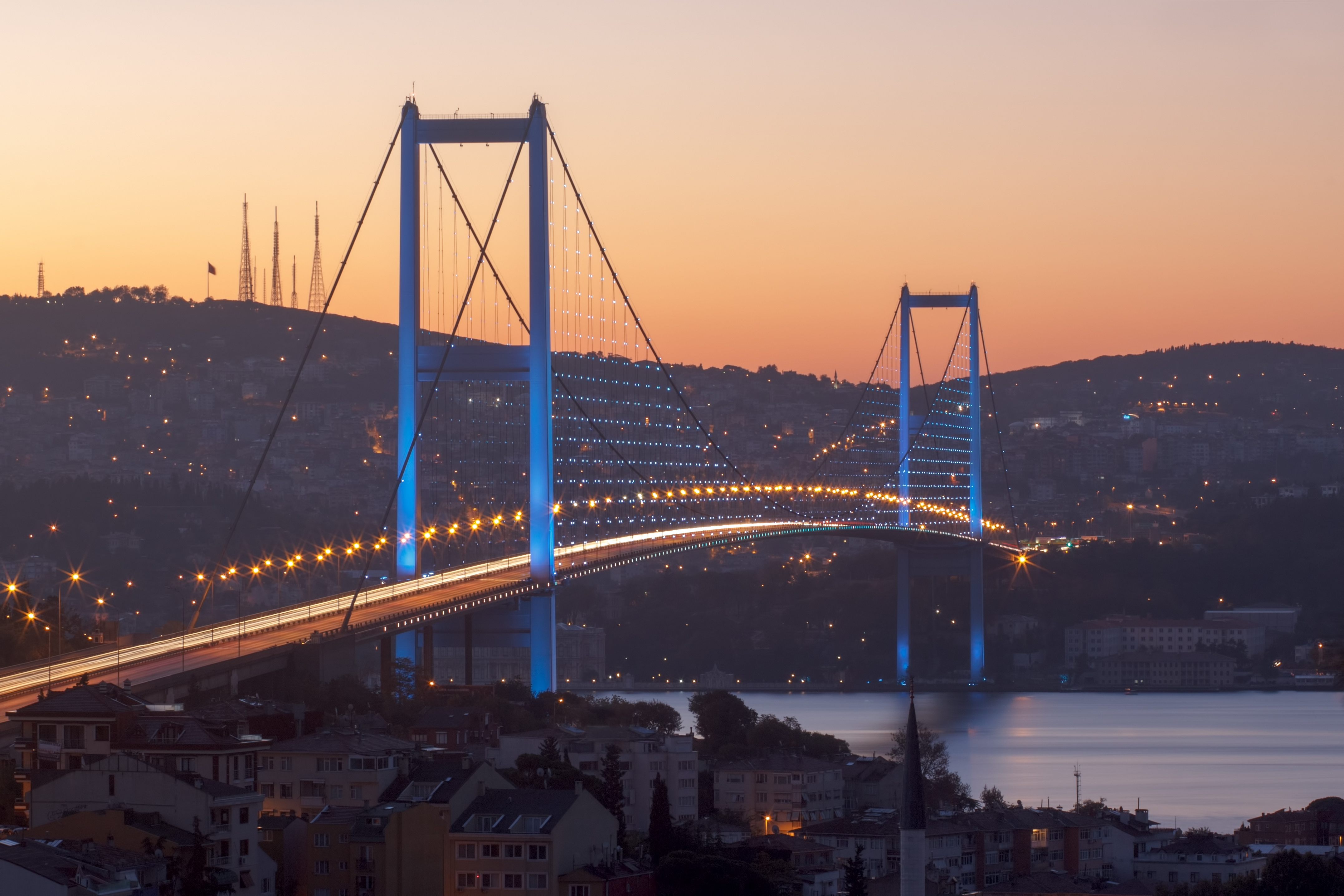 Bosphorus Bridge 4k Ultra HD Wallpaper Background Image