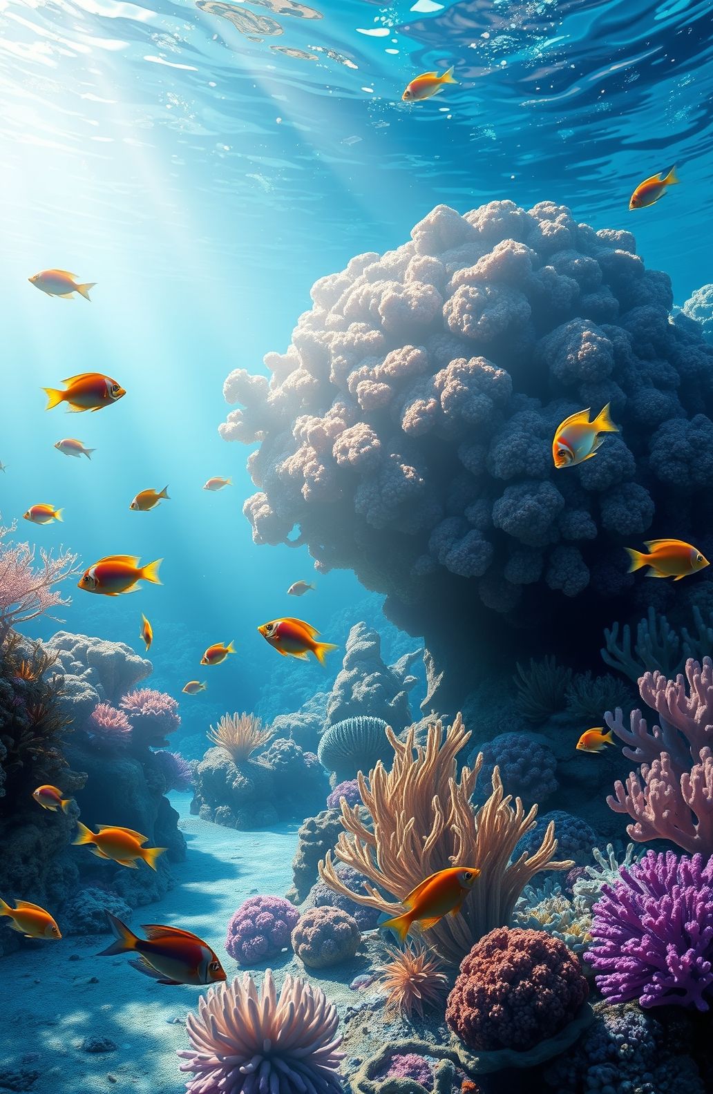 Fish Swimming Live Wallpaper