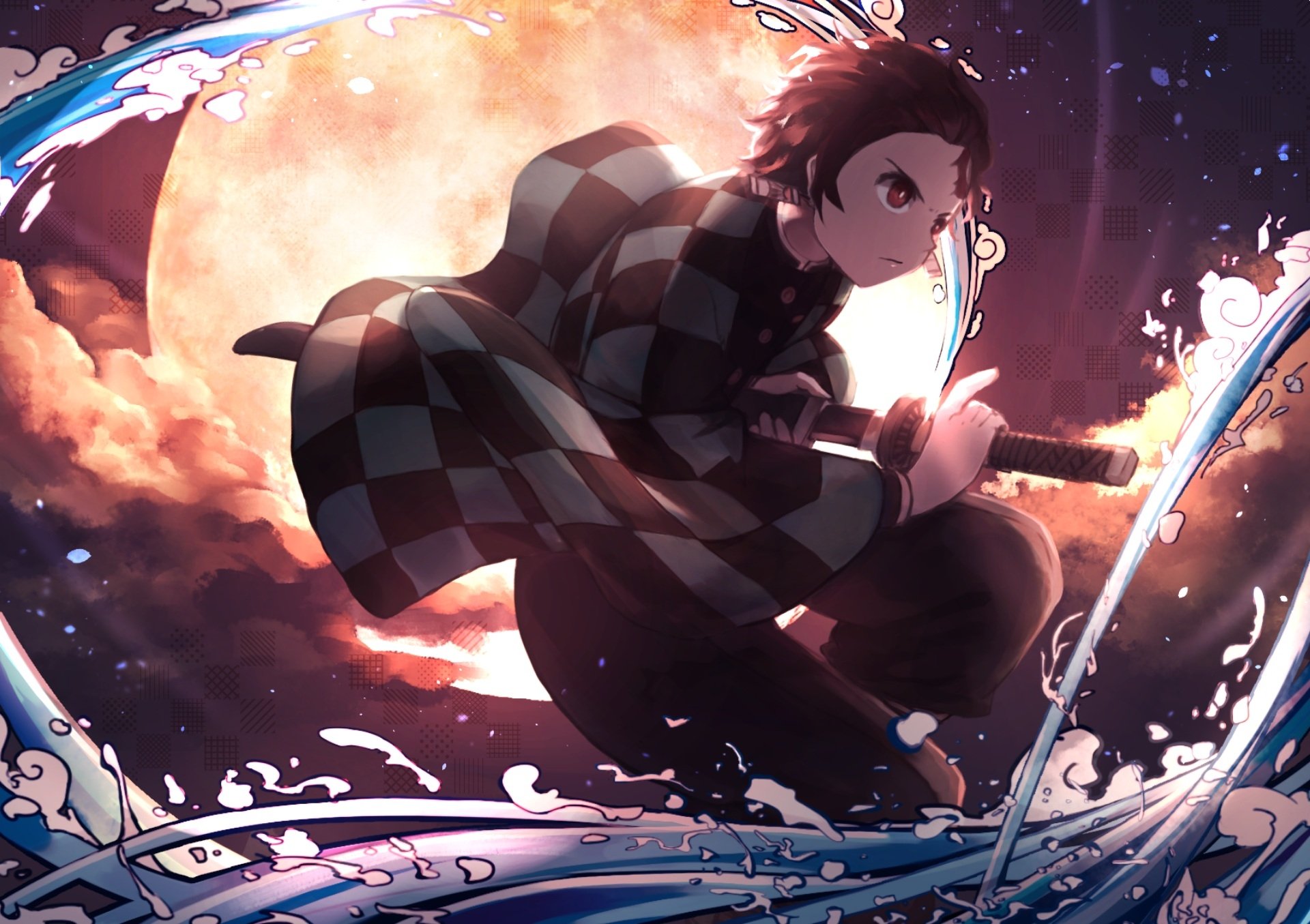Tanjiro Kamado Anime Demon Slayer Wallpaper
