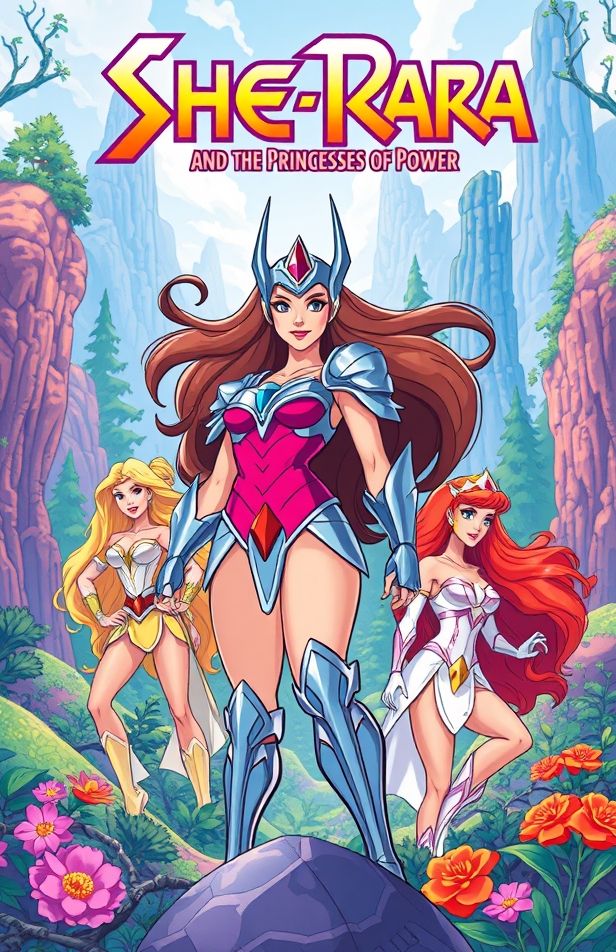 She Ra And The Princesses Of Power Wallpaper