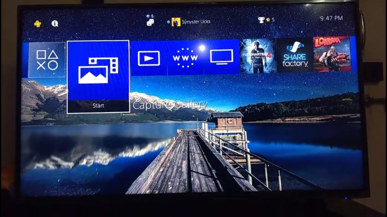 how to change your PS4 wallpaperbackground to any image of your