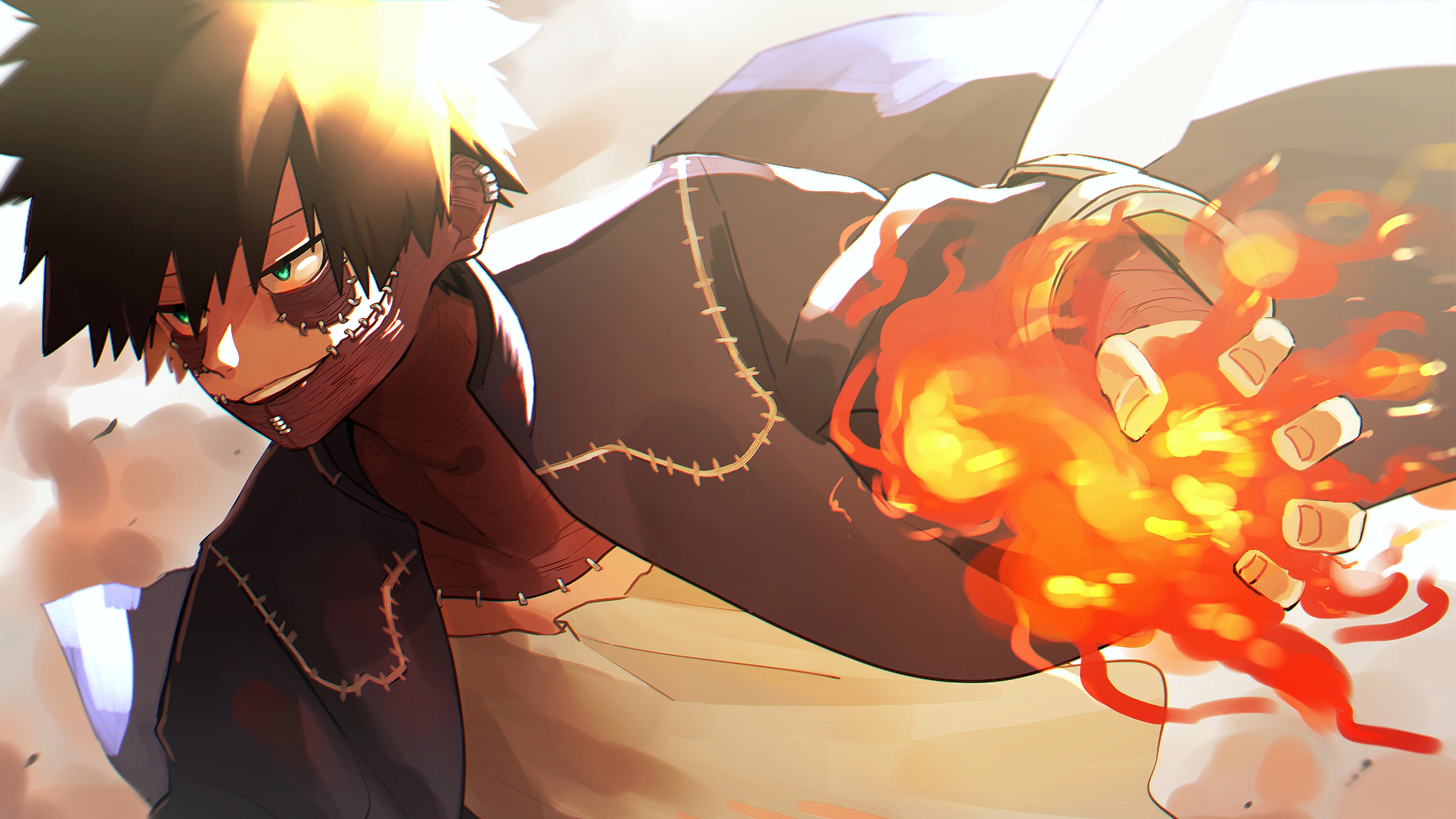 Dabi Anime My Hero Academia 4k Ultra HD Wallpaper