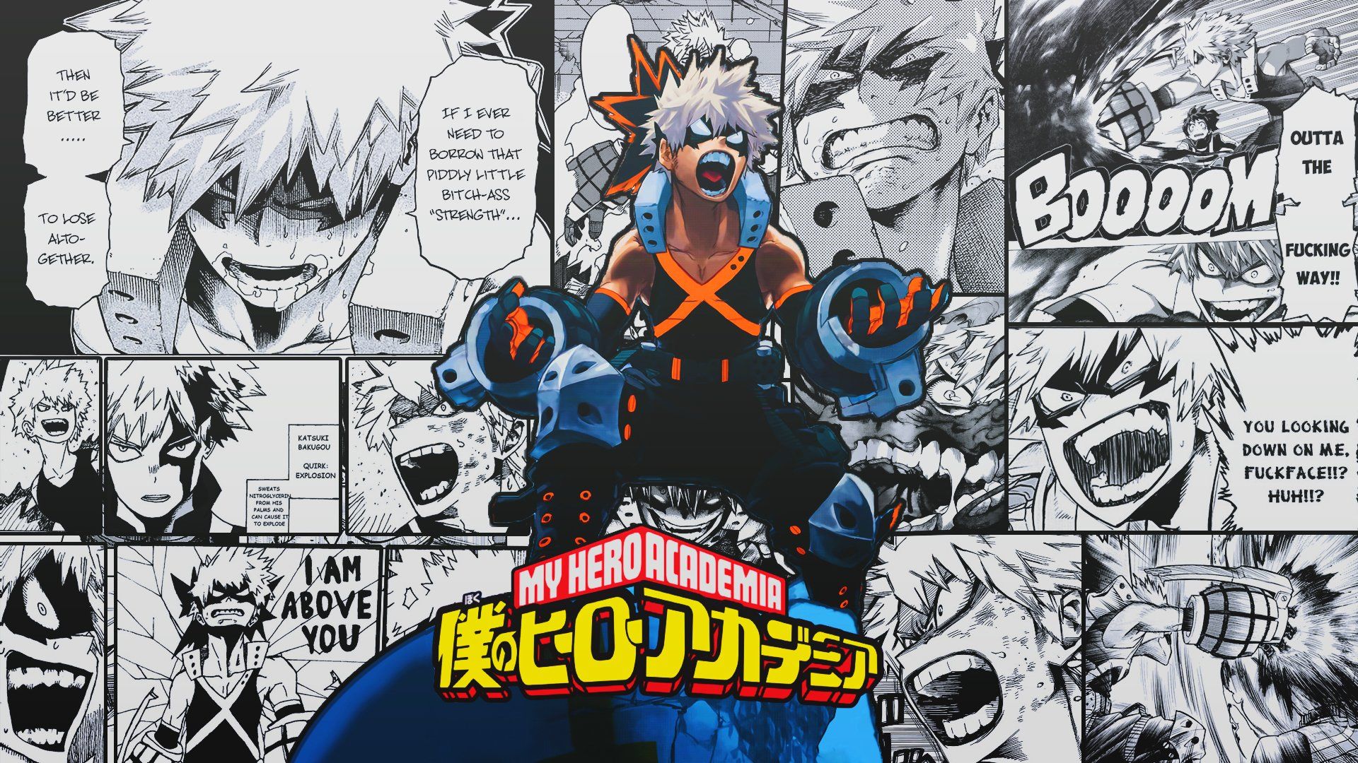 My Hero Academia Manga Wallpaper Top