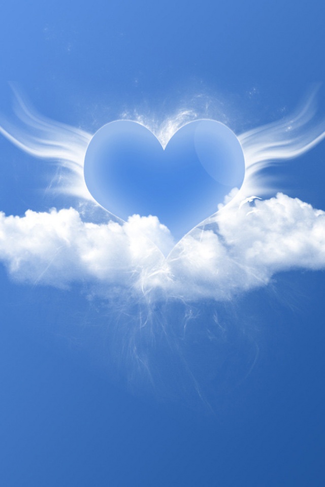 Featured image of post Blue Heart Wallpaper For Iphone