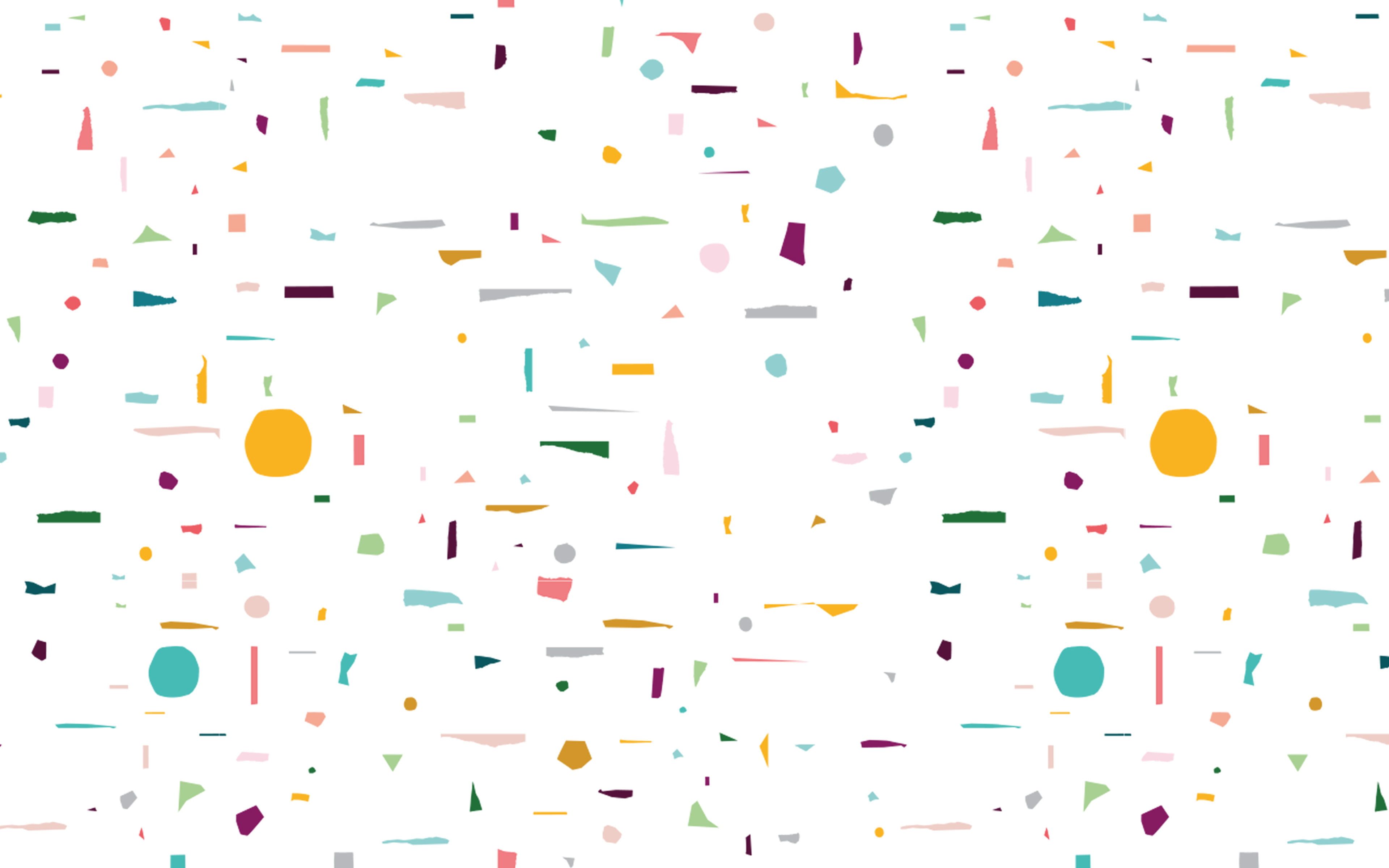 White Pattern Background HD Wallpaper